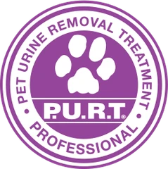 P.U.R.T. Pet Urine Removal Treatment professional seal
